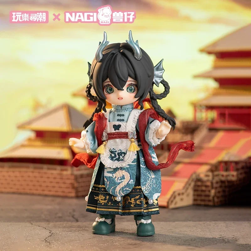 

NAGI 4 ExchangeThe Untrammeled Traveler Series Ob11 1/12 Bjd Blind Box Игрушки Аниме Фигурка Сюрприз Mystery Box Куклы Девочки