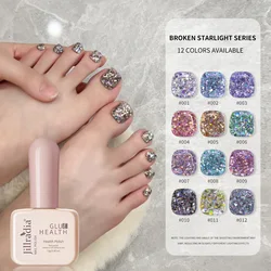 Esmalte de uñas en Gel Diamond Starlight, barniz de Gel con purpurina de Color con destellos, productos de manicura semipermanente, 12ML