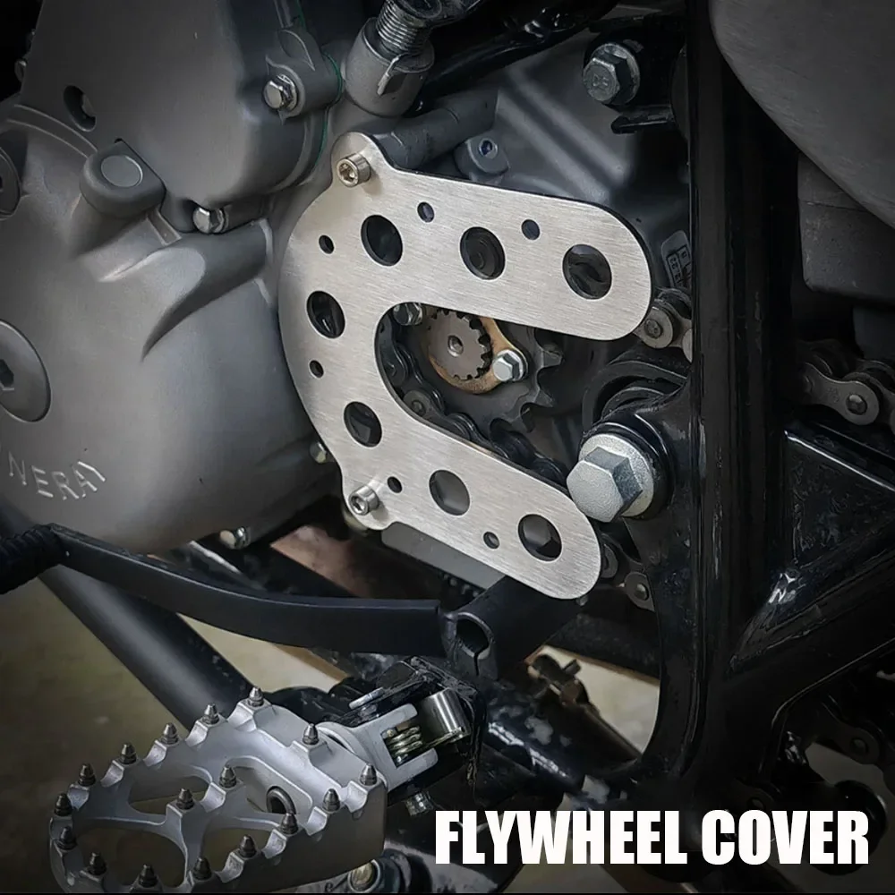 FOR Mash Six Hundred 650 Motorcycle Accessories Net Flywheel Cover Chain Shell Engine Right Decorative Cover Cold Oil Guard