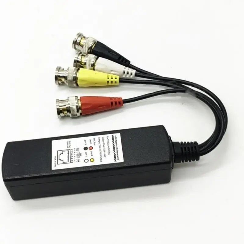 

31BA 4Channel Video Balun Transceiver for Versatility CCTV Applications in Various Environment 720P;960P;1080P;3MP/5MP,