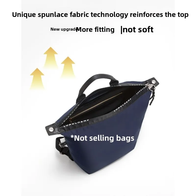 Bag Organizer Insert Fit Longchamp Energy Backpack Nylon Laptop Bag Shaper Support Inner Storage Liner Handbag Divider Protector view 5