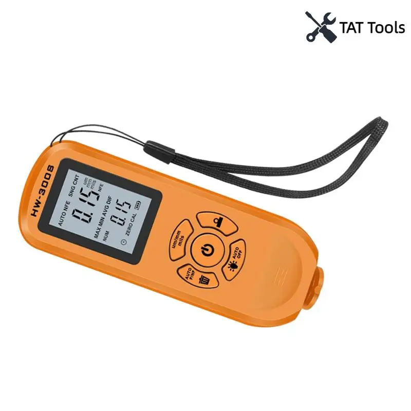

Hw-300S Car Paint Film Analyzer High Precision Probe Measuring Tool Coating Thickness Gauge