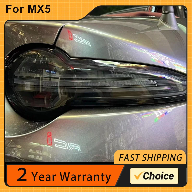 Car Lights for Mazda MX5 MX-5 2016-2020 LED Auto Taillight Assembly Upgrade Highlight Dynamic Signal Lamp Hot Sale Accessories