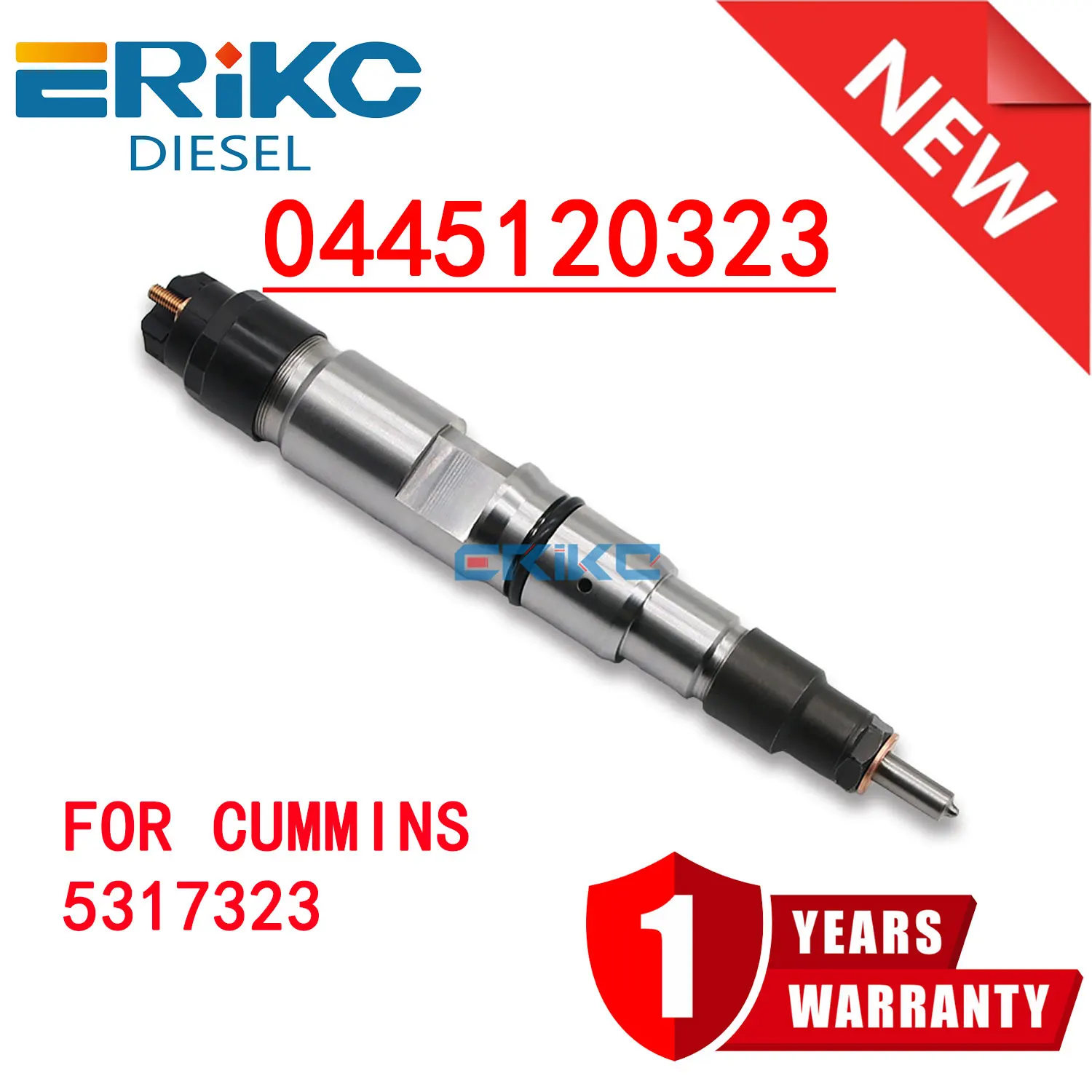 

0445120323 5317323 Diesel Injector Set 0 445 120 323 Common Rail Nozzle Sprayer 0445 120 323 for Cummins QSB6.7 QSL9.3