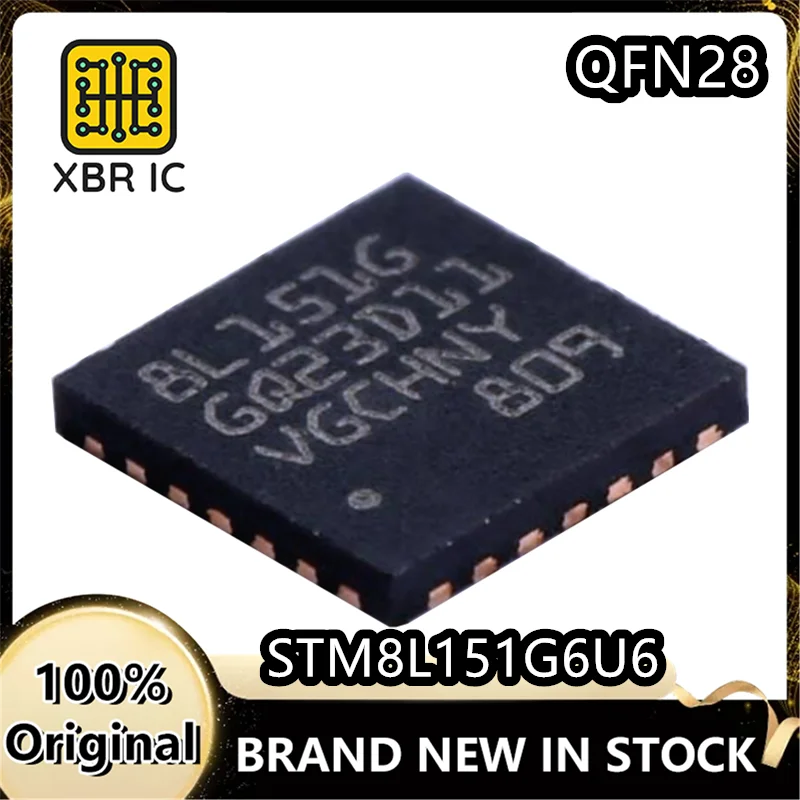 (10/30 pieces) STM8L151G6U6 STM8L151 8L151G QFN28 microcontroller New original authentic spot fast delivery