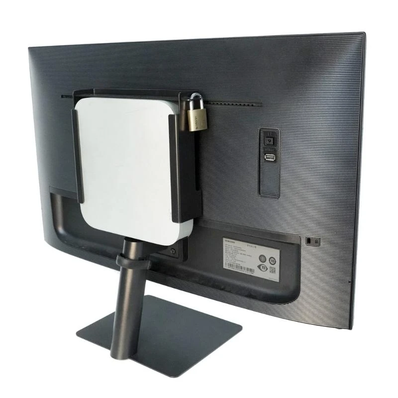 

Anti Theft Metal Stand For Mini Computer Secure Locking Bracket Office Mount Enhances Airflows Compatibility F19C
