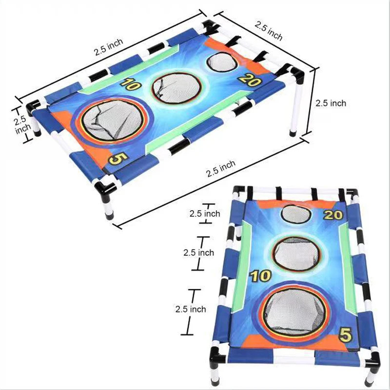 2024 New Bean Bag Toss Game Cornhole Board for Backyard Beach Yard Outdoor Activities-Perfect Toy Gift for Kids Boys and Girls