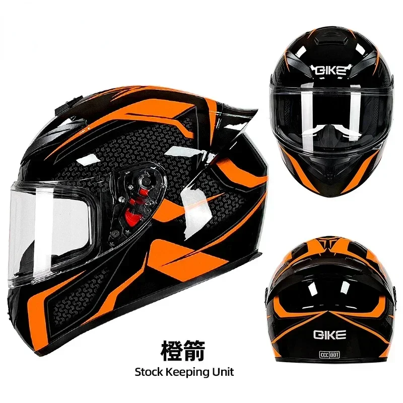 Motorcycle Helmet for Men and Women All-season Personalized Safety Knight Motorcycle Helmet