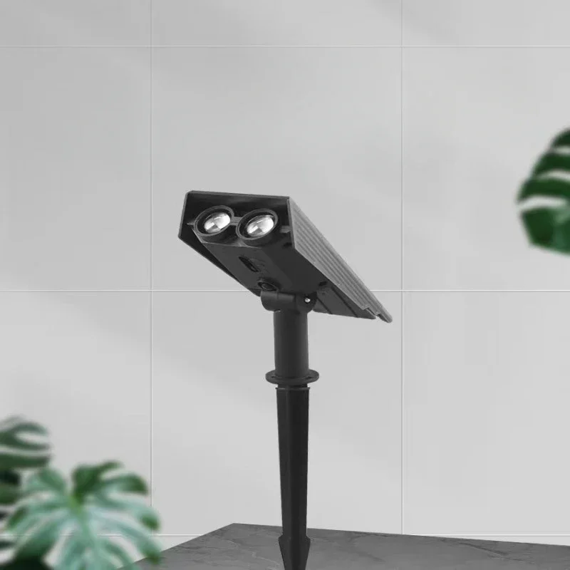 Outdoor Solar Plug-In Spotlights Wall Lighting Courtyard Garden Lighting Spotlights Engineering Ground Plug-In Lights