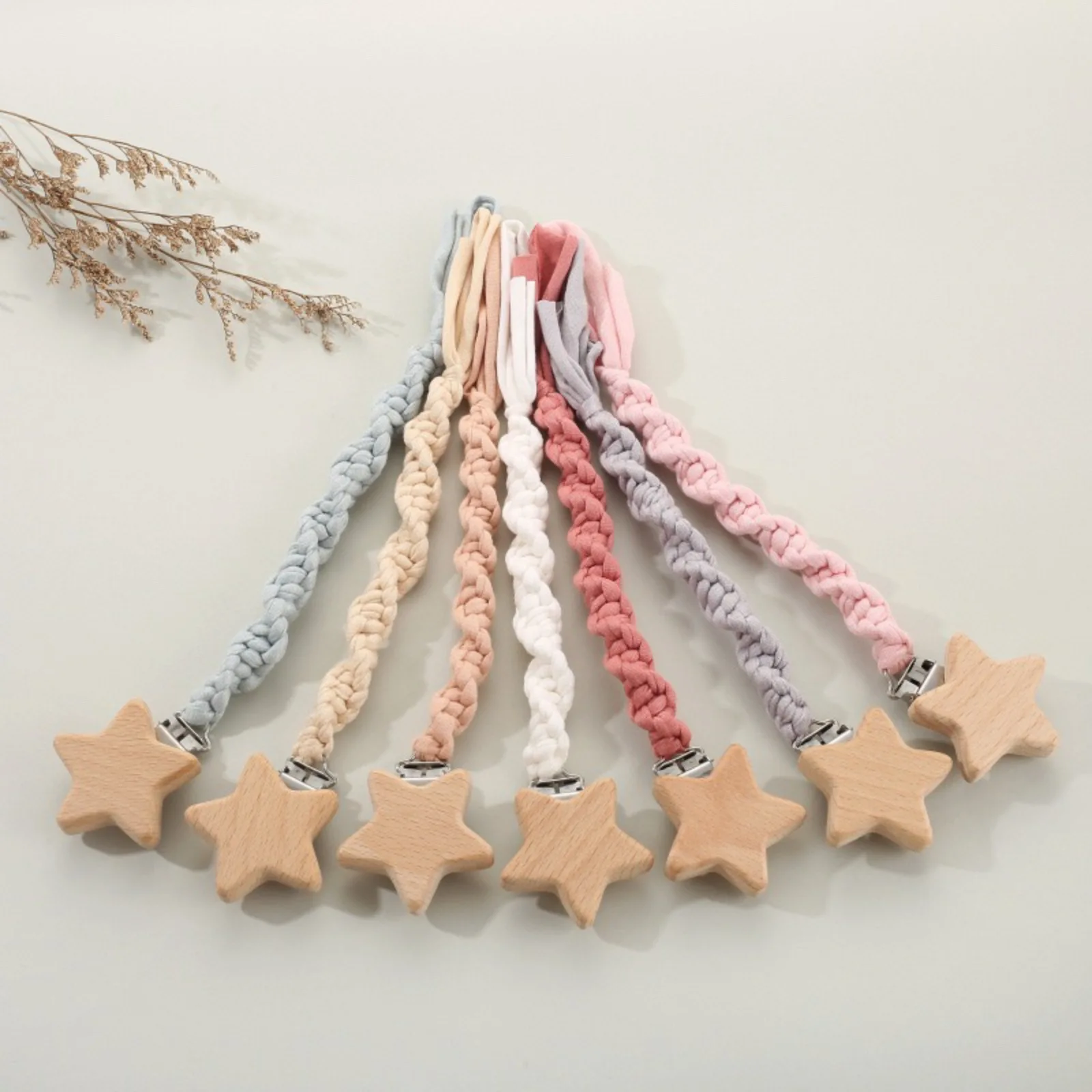 

Новое поступление, тканый ремешок с защитой от потерь, детские соски, стоматологическая жевательная игрушка, ремешок со звездой, березовое дерево, зажим для сосков