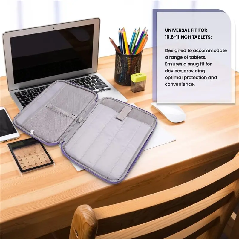 A29F-Universal 10.8-11 Inch Tablet Case Handheld Nylon Tablet Travel Case For Ipad Pro Air Carrying Case