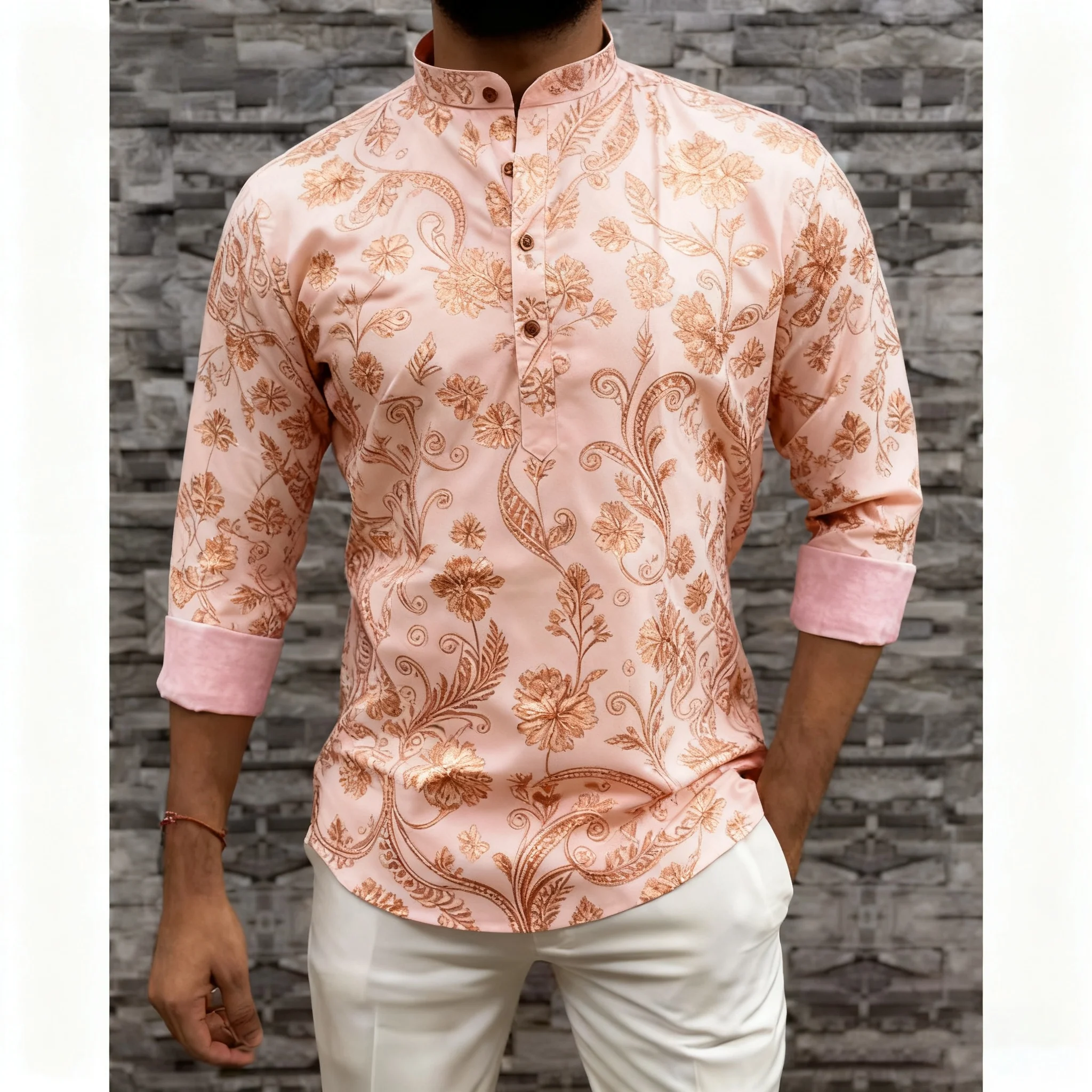 عباية رجالي ثوب عربي على الطراز الوطني هينلي بنطاقات عادي قمصان مسلمة 2026 ثوب الشرق الأوسط ملابس إسلامية للرجال