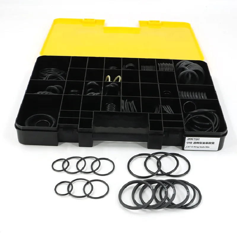 For Excellent Quality Apply For Caterpillar Excavator Hydraulic Rubber O - Rings Seal Kit Assortment Box Stamp Kit Excavator