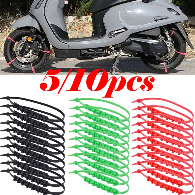 Anti-slip Tie Emergency Safety Snow Chains 2024 Best-selling Winter Outdoor Reusable Snow-Chains Auto Wheel Accessories