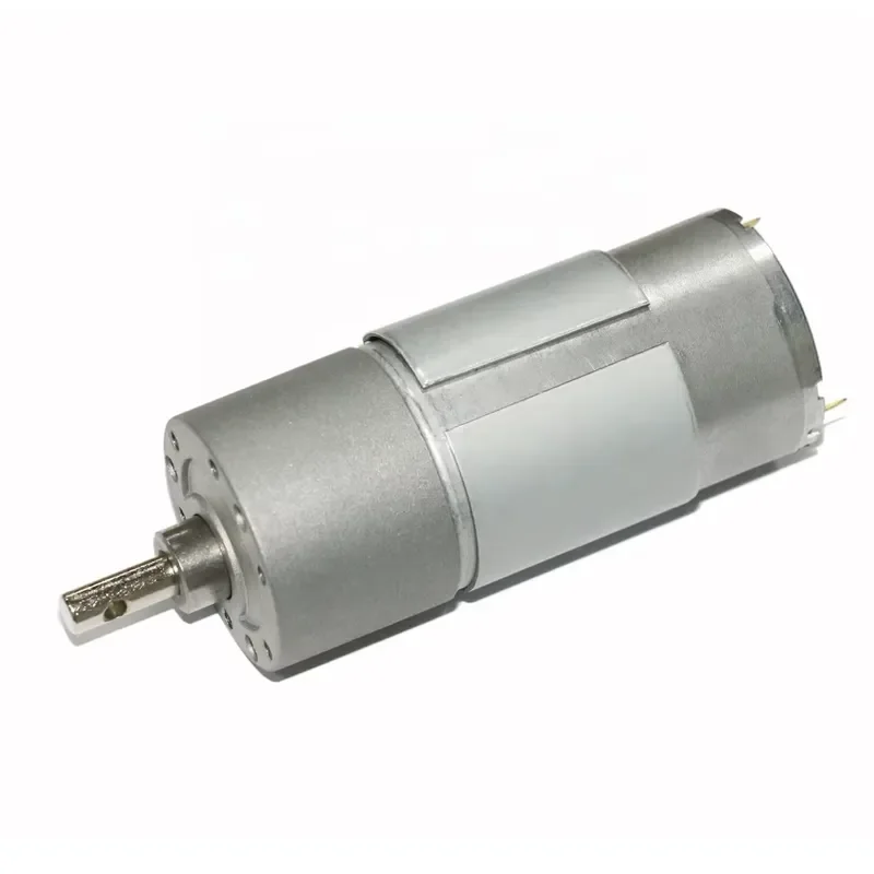 37mm 24v High Torque Dc Planetary Gear Brushed Motor Low Speed Electric Motor With 555 Motor