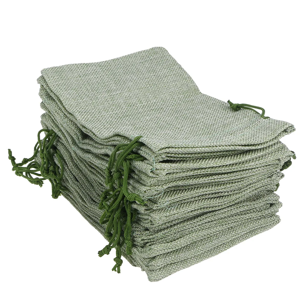 24Pcs Mini Burlap Drawstring Bags for Jewelry Storage Beads Makeup Candy Wedding Favors Party Gifts Seeds DIY Craft Rustic