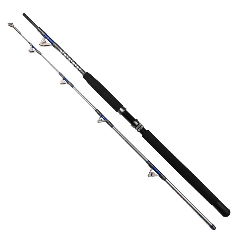 

Pulley boat fishing rod big object Luya hard-tuned towing fishing fishing one piece is sent on behalf of others