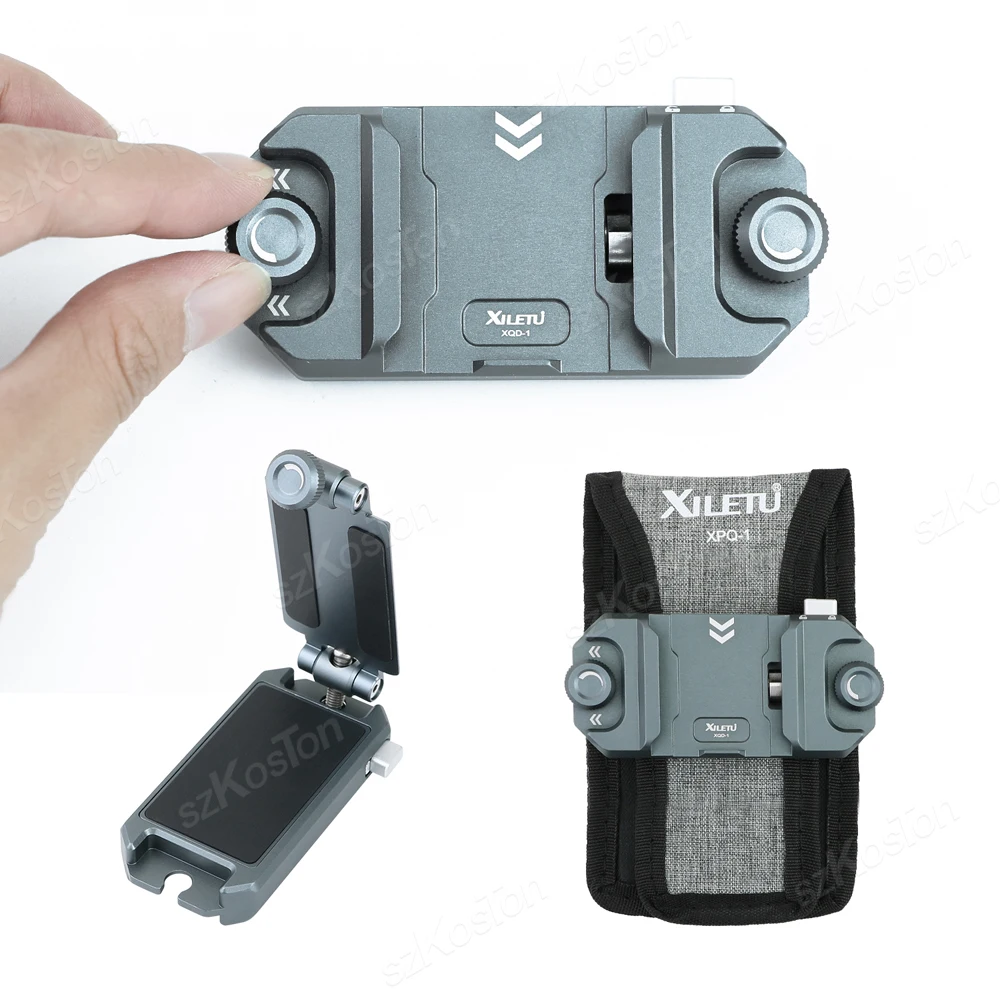 Camera Clip Aluminum Capture Clip Backpack Strap Camera Mount Quick Release Plate for Canon Sony Nikon DSLR Action Camera