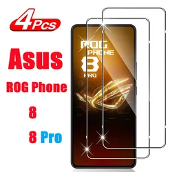 2/4Pcs Tempered Glass For ASUS ROG Phone 8 8Pro Screen Protector Glass Film