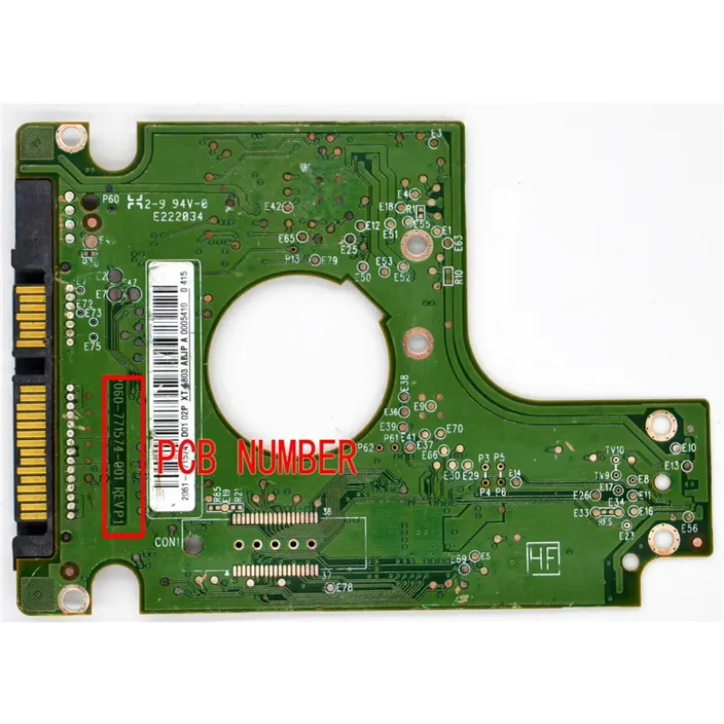 hard disk circuit board / 2060-771574-001 REV P1 ， 2060-771574-001 REV A 2061-771574-D01