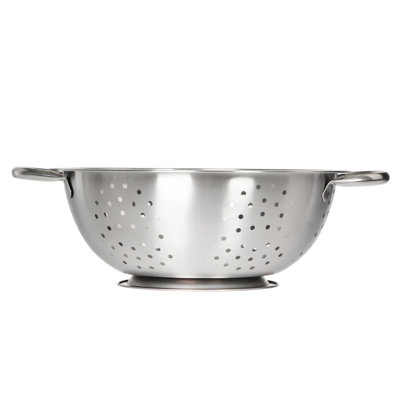 

tastyWay Drain Basket for Vegetables and Rice, Stainless Steel Bowl and Plate Rack, Sink Accessory, Kitchen Drain Basket