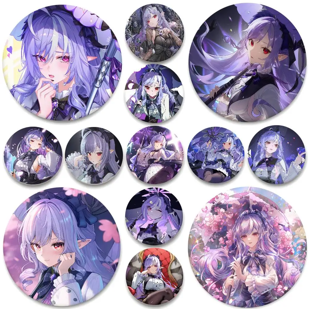 Spiel Zenless Zone Zero Vivian Banshee Abzeichen Runde Abzeichen Weißblech Münze Brosche Kleidung Rucksack Zubehör Anstecknadel