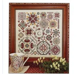 Cross Stitch Set Chinese Cross-stitch Kit Embroidery Needlework Craft Packages Cotton Fabric Floss  New Designs Embroidery ZZ512