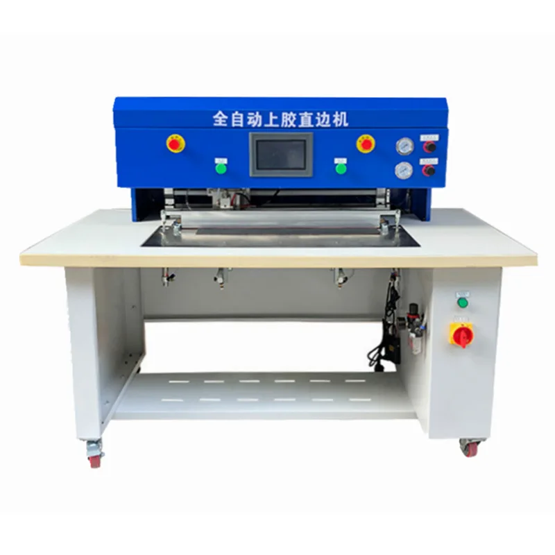 

Automatic Leather Straight Edge Flanging Machine Leather Belt Leather Belt Allinone Rubber Flanging Machine Hot Melt Adhesive