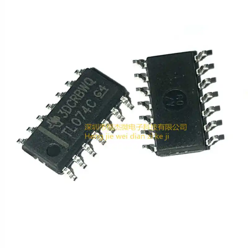 100pcs/New domestic TL074CDR TL074C 074C operational amplifier IC chip SOP-14