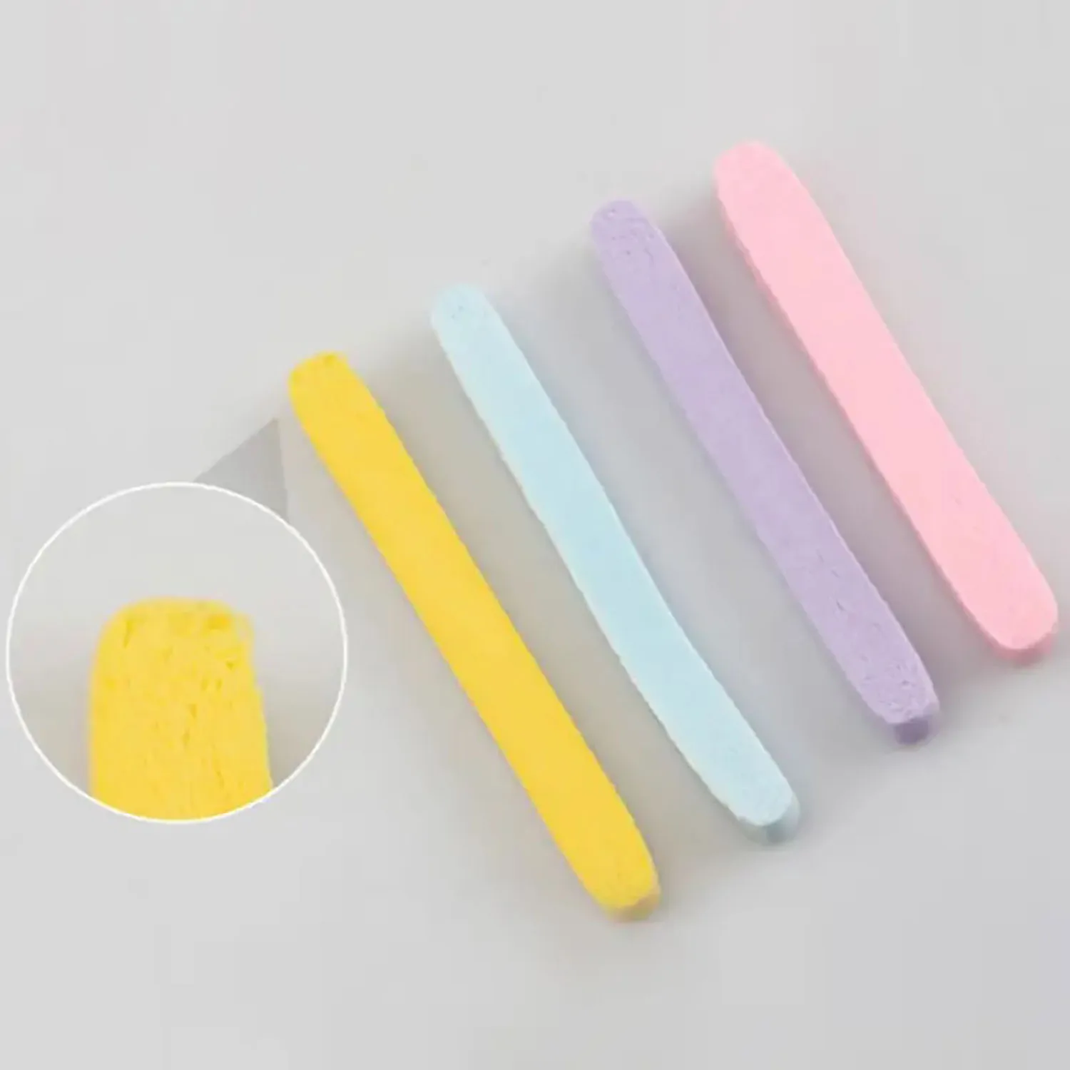 แผ่นพัฟเครื่องสำอางฟองน้ำขัดทำความสะอาดอัดแน่น12ชิ้น/เซ็ตแผ่นซักผ้าทำความสะอาดผิวหน้าเครื่องมือดูแลผิวลบเครื่องสำอาง