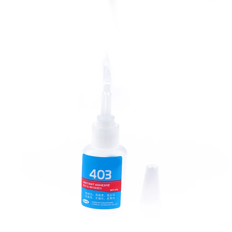 1Pc 403 Quick-Drying Silicone Adhesive Glue Instant Adhesive Bonding Rubber 20G With Applicator Led Neon Sign Accessories