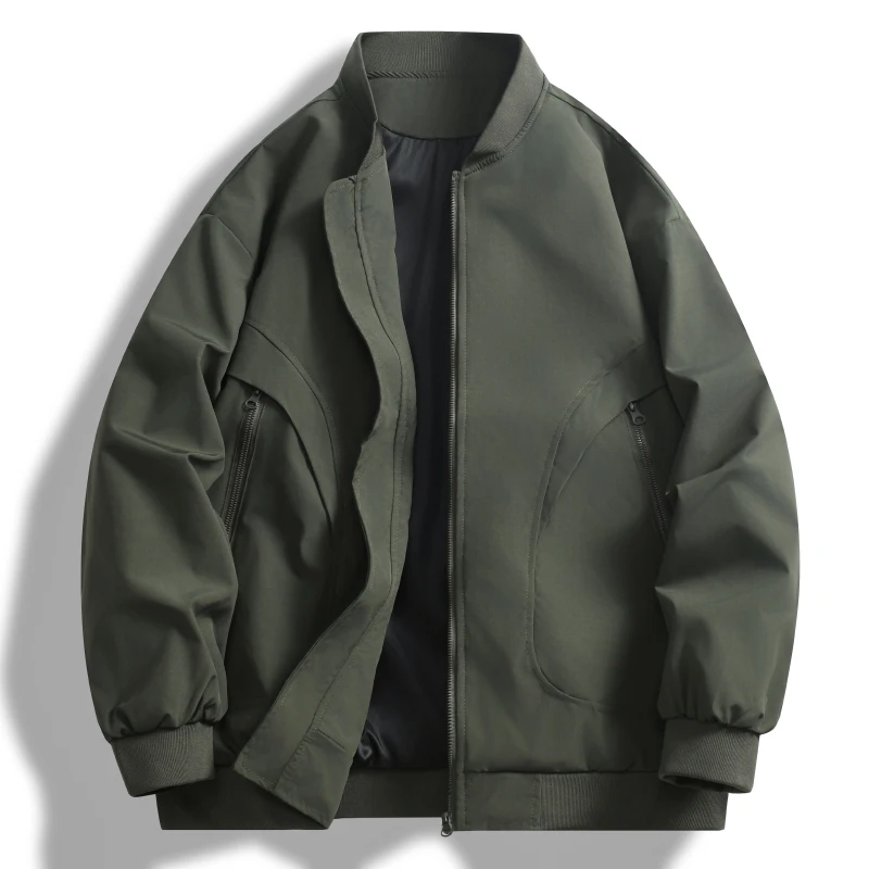 

New Men's American-Style Jacket Spring Trendy Baseball Jackets Couple's Oversized Top Men Clothing Baseball Jacket Streetwear