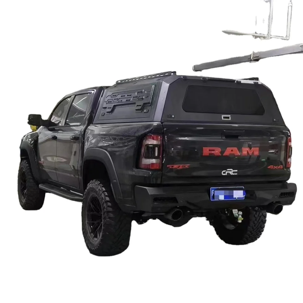 

Customized 4X4 Pickup Truck Canopy Hardtop Aluminum Waterproof anti-rusted Canopy for For RAM 1500 Accessories Camper canopy