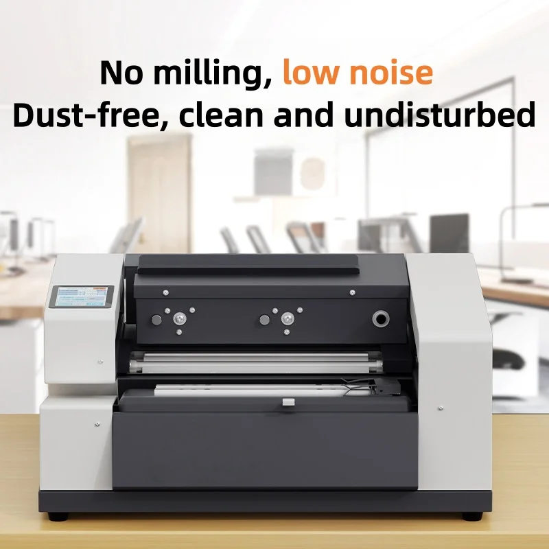 Desktop Automatic Hot Glue Book Binding Machine Touch Screen Perfect Binder Thermal Gluing Binding Equipment Customized