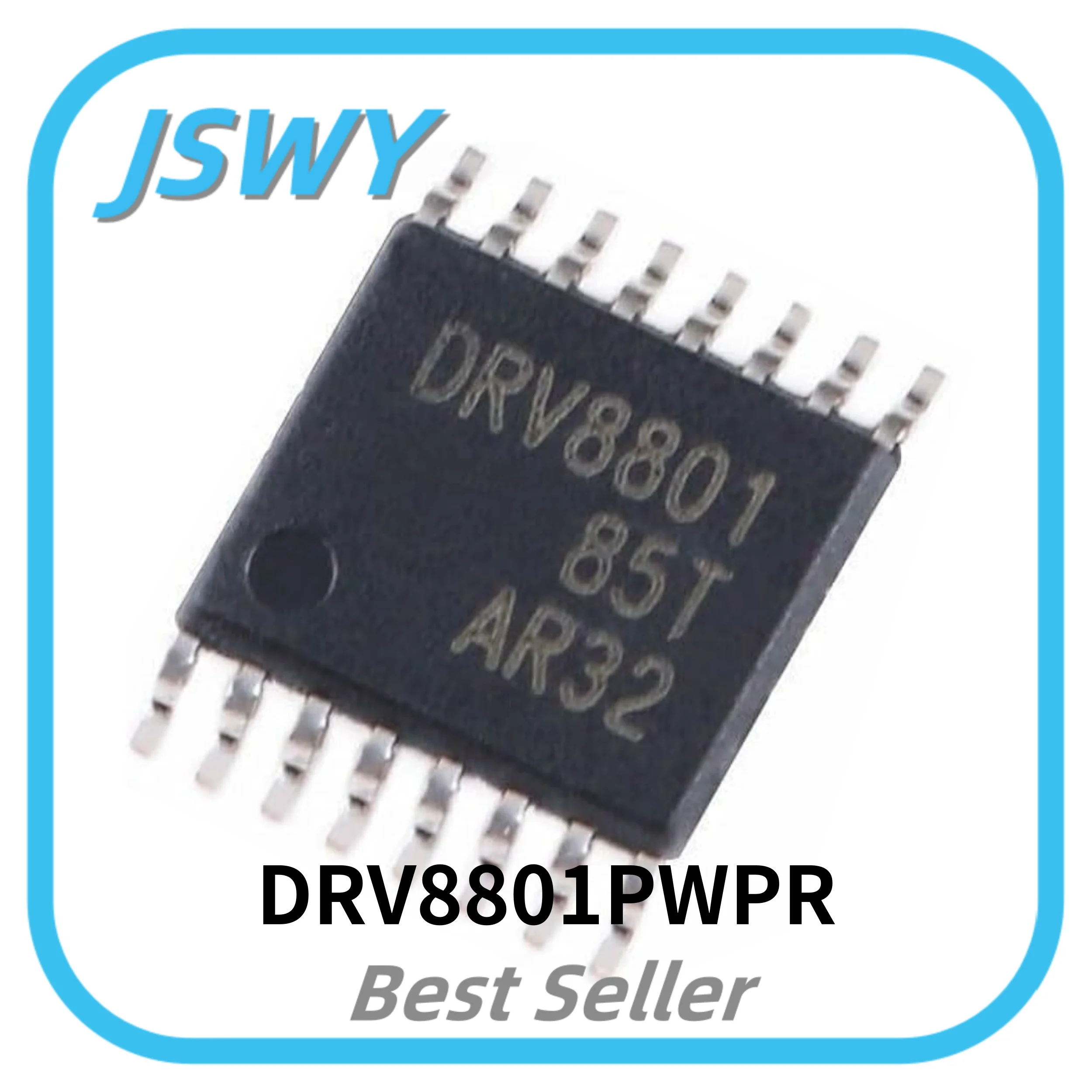 

10/30/50/100 PCS DRV8801PWPR DRV8801 HTSSOP-16 2.8A Brushed DC Motor Driver Chip Brand New Original