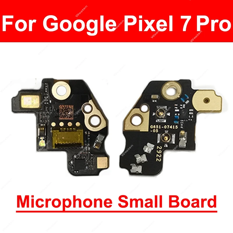 Flashlight Flex Cable For Google Pixel 6 7 Pro 6pro 7pro FlashLight Sensor Board Microphone Small Board Flex Ribbon Parts