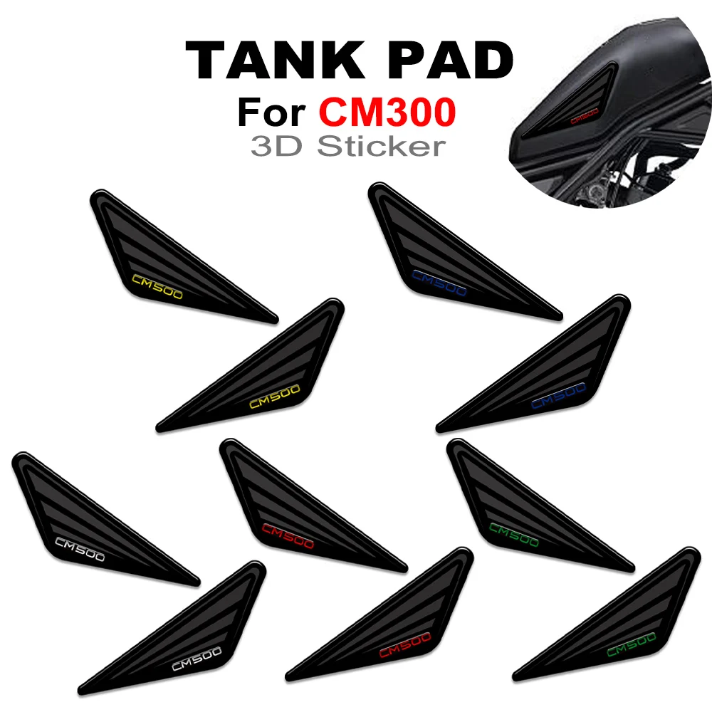 

For Honda Rebel CMX CM 500 CMX500 CM500 Rebel500 Motorcycle Stickers Protector Tank Pad Protector Decal Sticker Kit