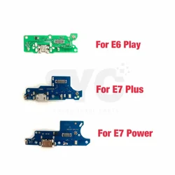 1Pcs Good quality USB Charger Dock Connector Charging Port Microphone Flex Cable For Motorola Moto E6 E7 Play Plus Power