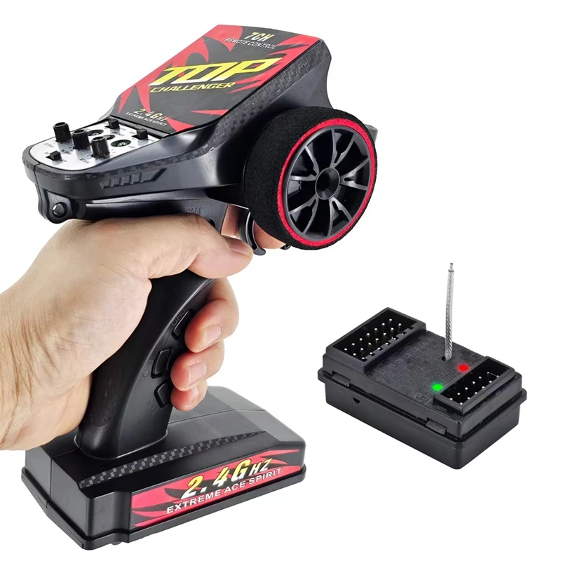 Best-7CH 2.4 Ghz เครื่องส่งสัญญาณและตัวรับสัญญาณ ESC ชุดสําหรับ 3 S Lipo แบตเตอรี่อะไหล่อัพเกรดสําหรับ Scy16101pro,16103Pro,Sg116pro,SG116 MAX