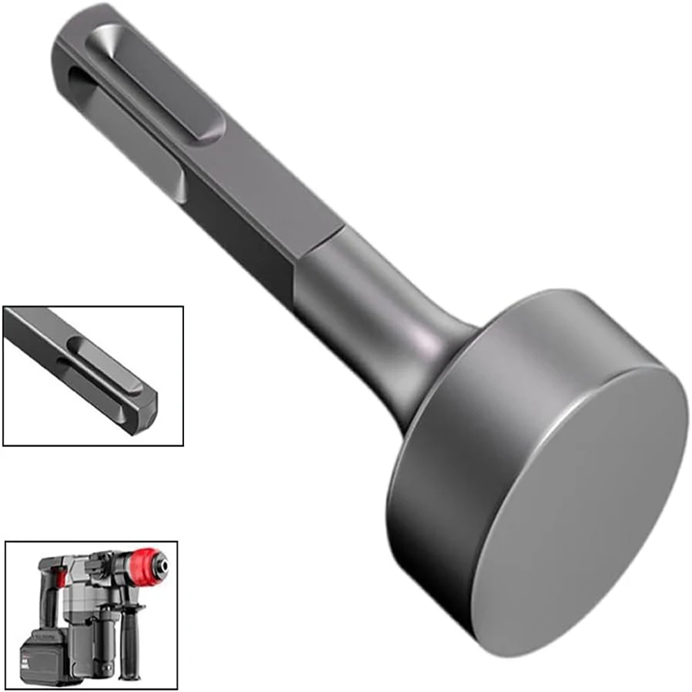 85mm Grounding Driver - Forged Steel Bits Socket Drill Attachment for Rotary Hammer Efficiency Wear Resistant Flat Drill Type