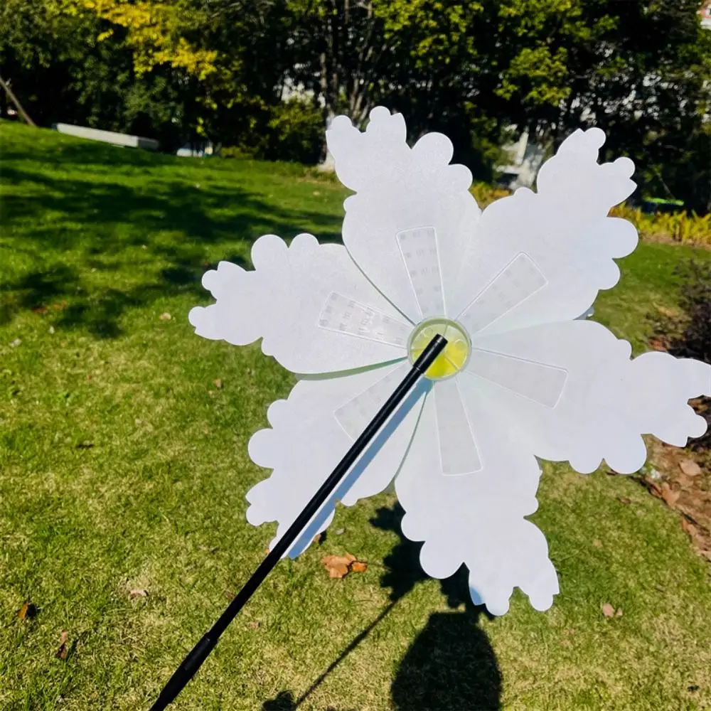 Multistyles Bunte Sonnenblumen-Windmühle, doppellagige Folie, Farbwechsel, Biene, Windmühle, PVC