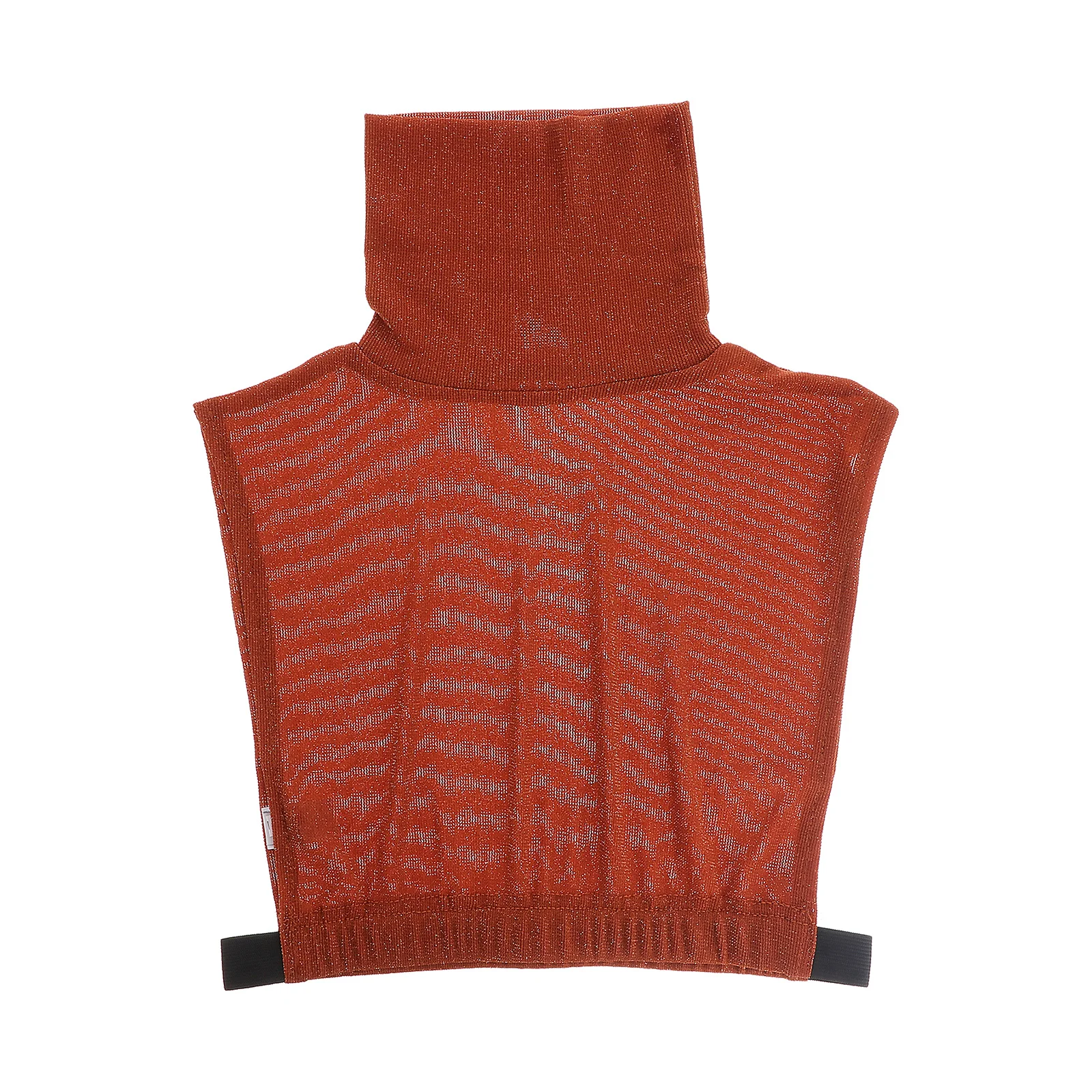 1 Buah Kerah Turtleneck Palsu Kerah Palsu Wanita Premium Nylon Dapat Diregangkan untuk Sweater Hoodie Jaket Pakaian T-Shirt