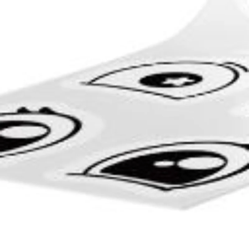 

500Pcs Cute Cartoon Eye Stickers Roll Assorted Expression Decals For DIY Craft, Classroom School Teacher Stationery Book Decor