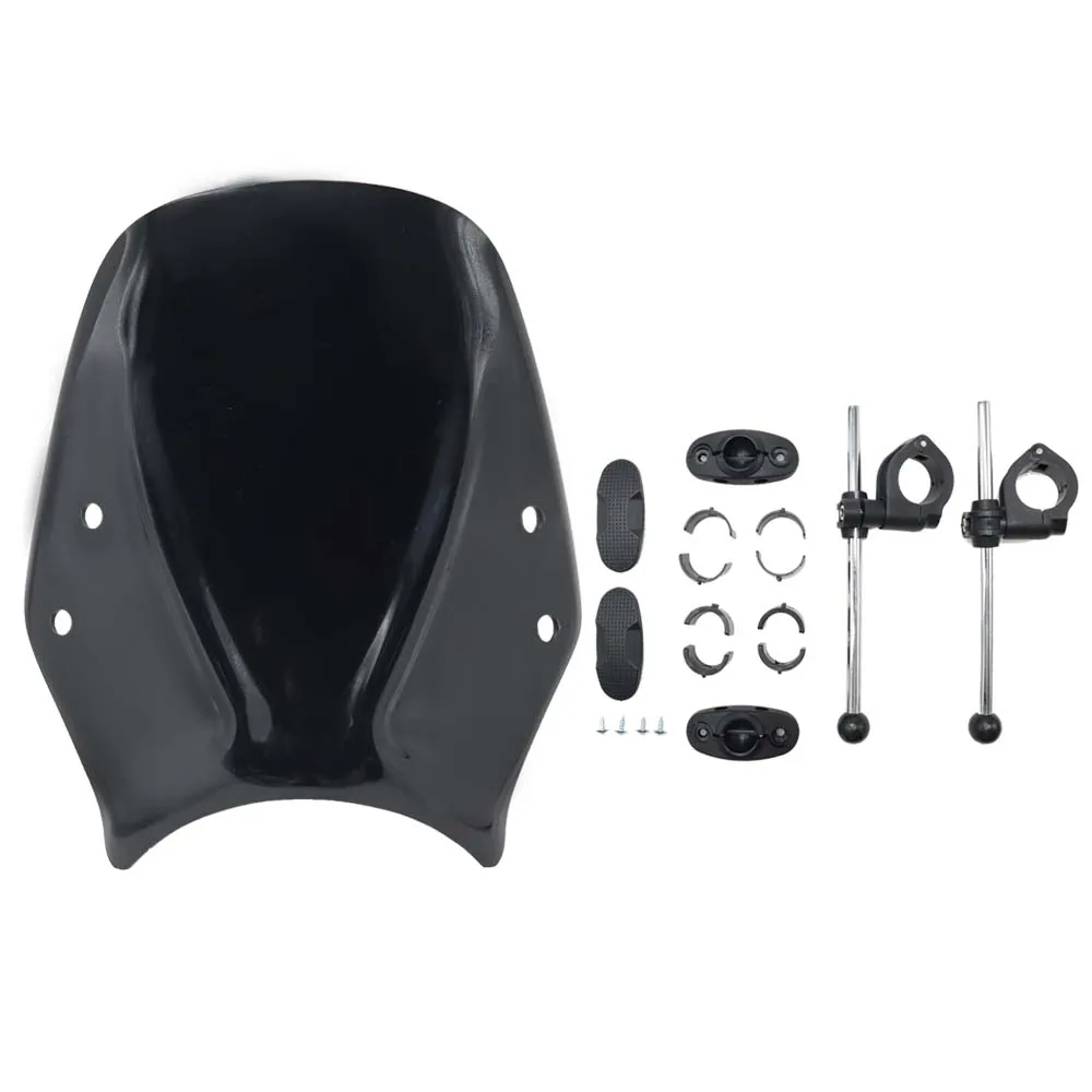 Universal Motorcycle Windshield, Wind Screen Shield, Deflector Protector, Capa para Keeway Superlight 125, 150, 200