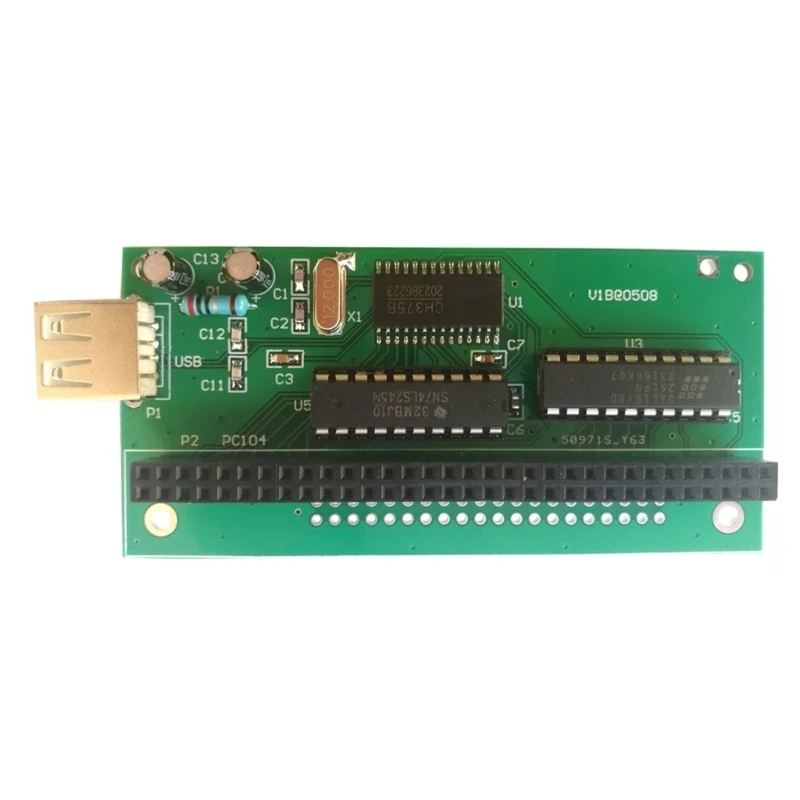 PC104 para placa adaptadora conexão USB aprimora suporte periférico computador