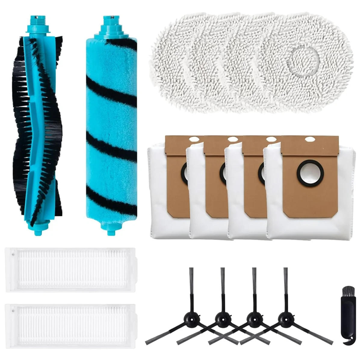 Для робота-пылесоса Cecotec Conga 11090, основная боковая щетка, фильтр Hepa, швабра, тканевые запасные части, аксессуары