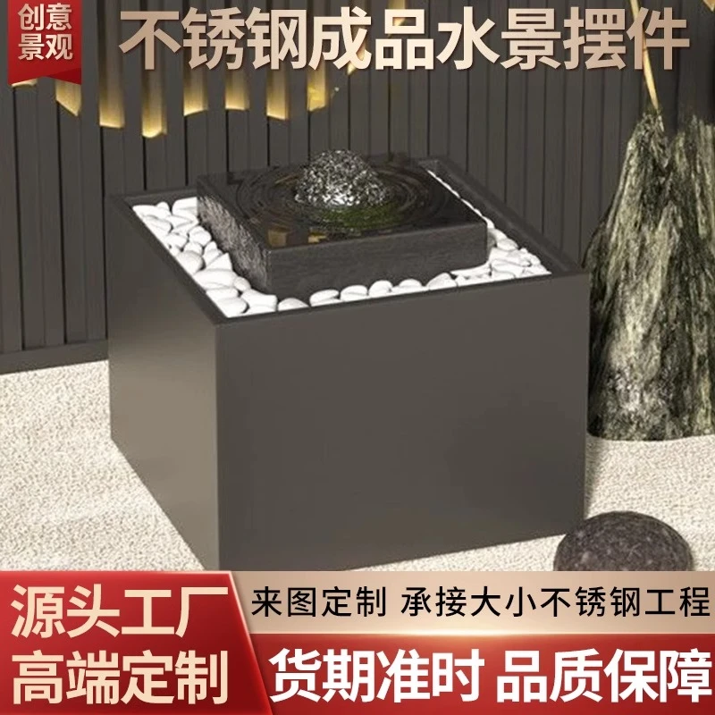 

Garden Villa Hotel Simple Circulating Bowl System Balcony, Courtyard Club Flow Ornament Fountain