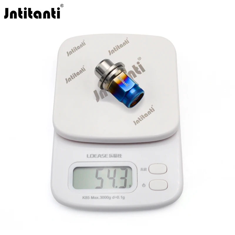 

Jntitanti никогда не ржавеет 10.9 класс Gr.5 титановая гайка обода титановая гайка M12*1,5*45 мм для гоночного автомобиля Toyota