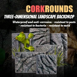 Climbing pet three-dimensional landscaping background board, reptile feeding tank, feeding box, rainforest tank, imitation rock