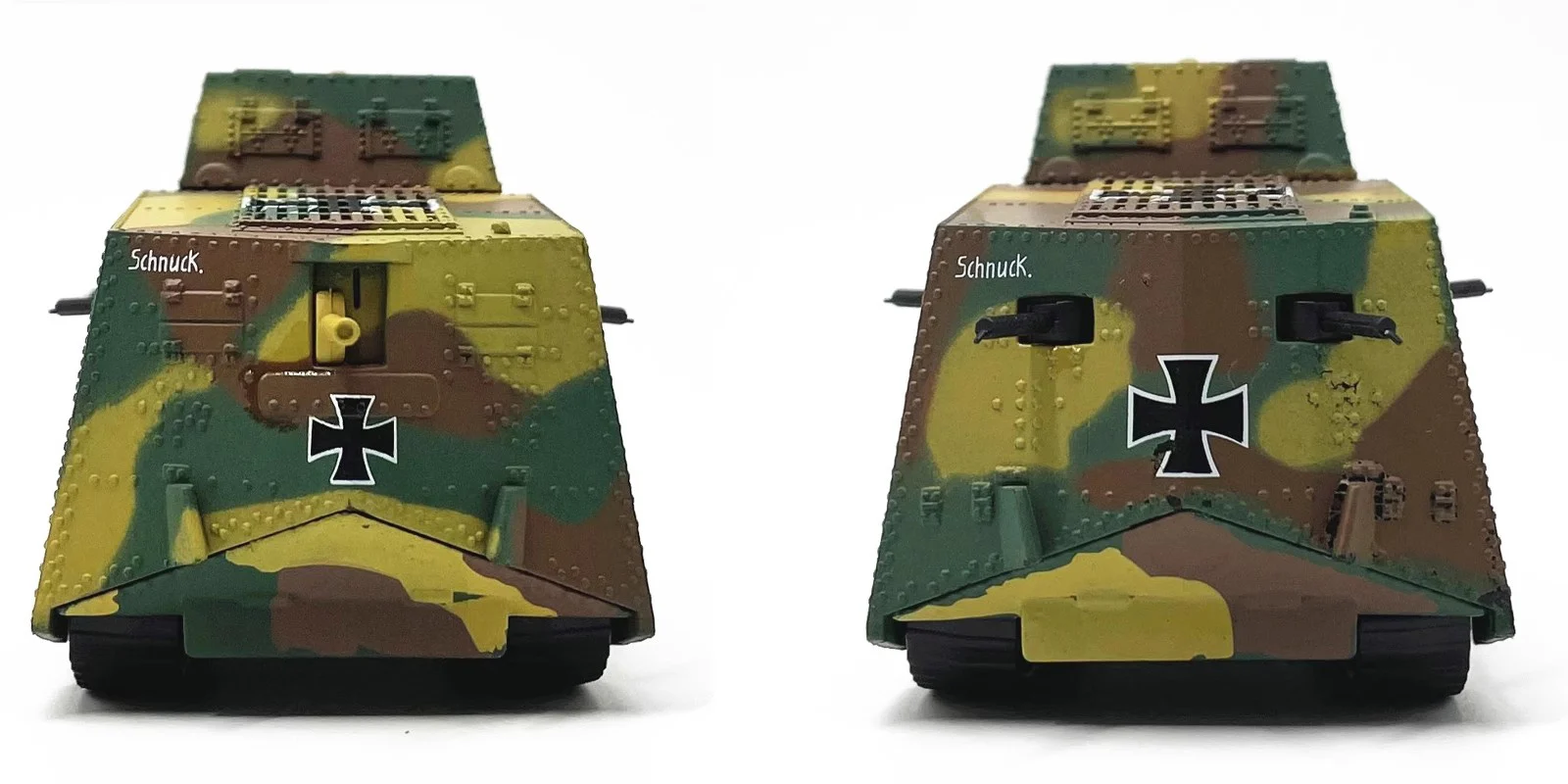 1: 72 German A7V armored vehicle model Finished product collection model
